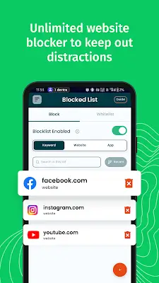 BlockerX: Porn Blocker/ NotFap Tangkapan skrin 4