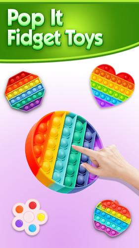 Poppy Pop It Antistress Fidget Screenshot 1