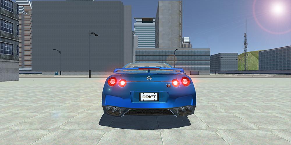 GT-R R35 Drift Simulator Games Скриншот 4
