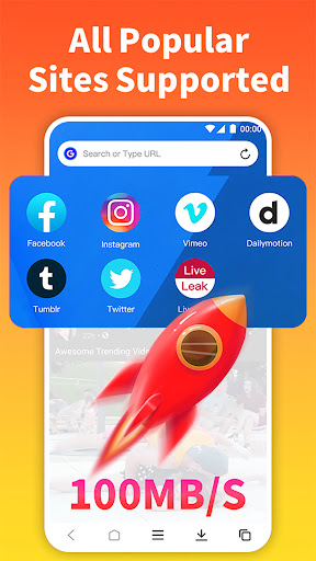 Tube Video Downloader & VPN 스크린샷 2