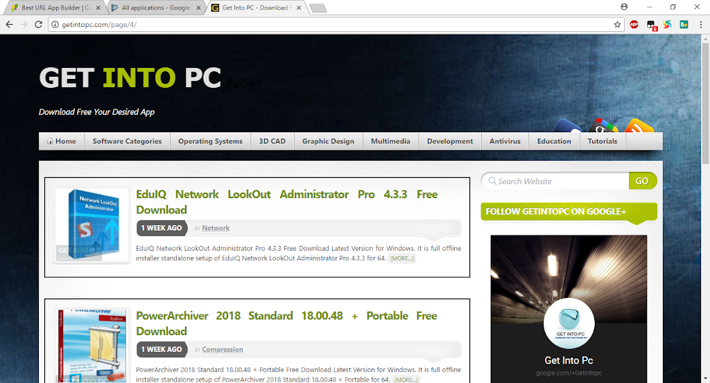 Get Into Pc Captura de tela 1