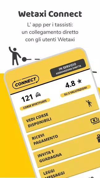 Wetaxi Connect ภาพหน้าจอ 1