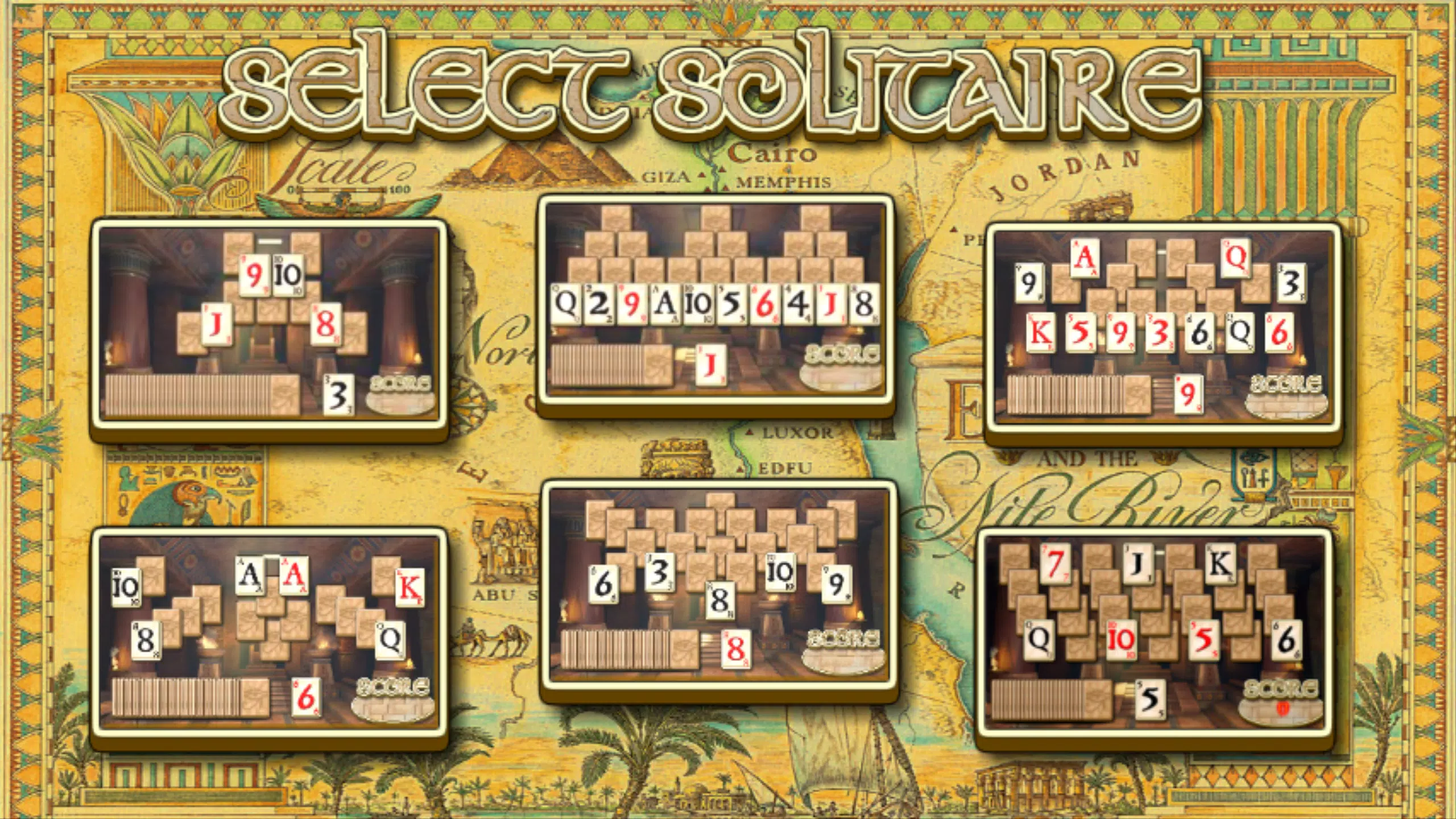 Egypt Solitaire Screenshot 2
