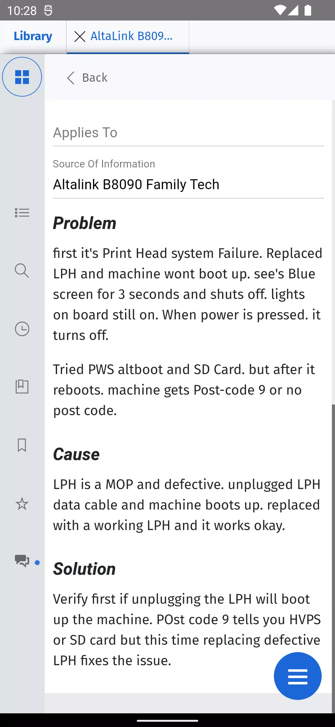 proLibro for Xerox Screenshot 2