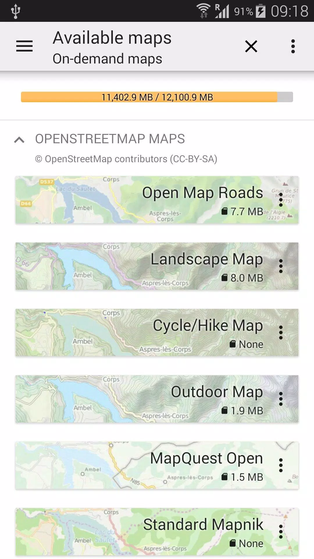 Schermata All-In-One Offline Maps 3
