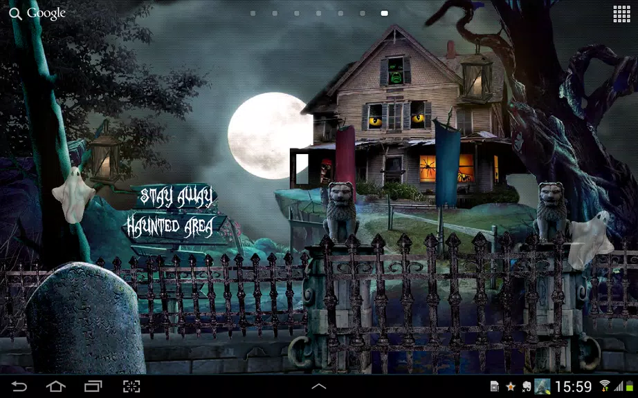 Halloween Live Wallpaper應用截圖第1張