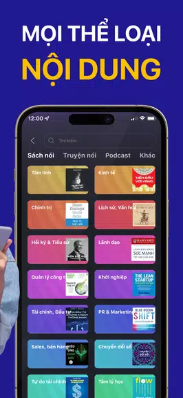 Voiz FM - Sách nói & Podcast স্ক্রিনশট 4