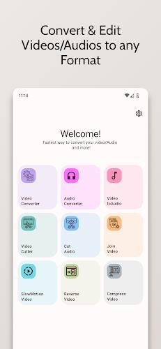 Video Converter, Video Editor ภาพหน้าจอ 1