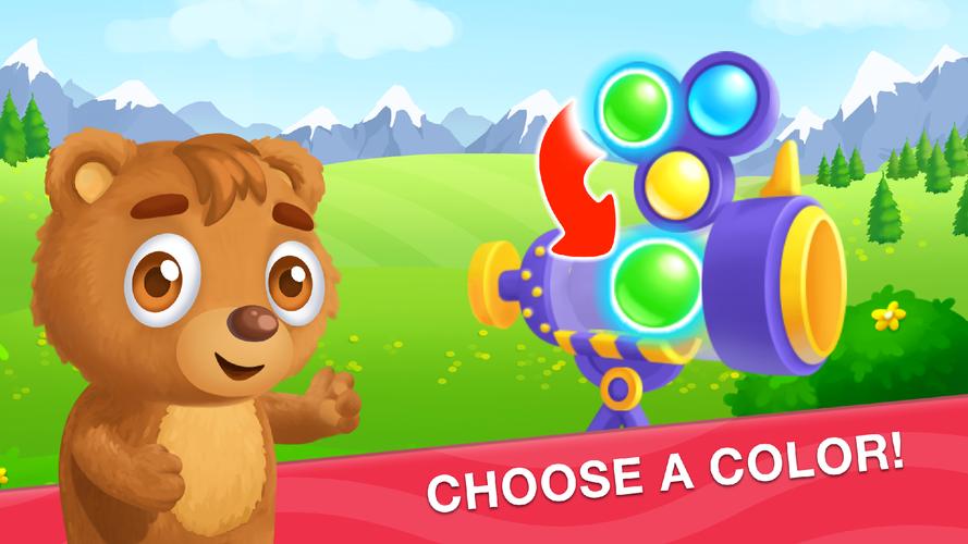 Kids shooter for bubble games Screenshot 1