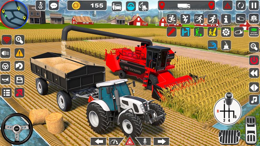 Tractor Driving Farming Games應用截圖第3張