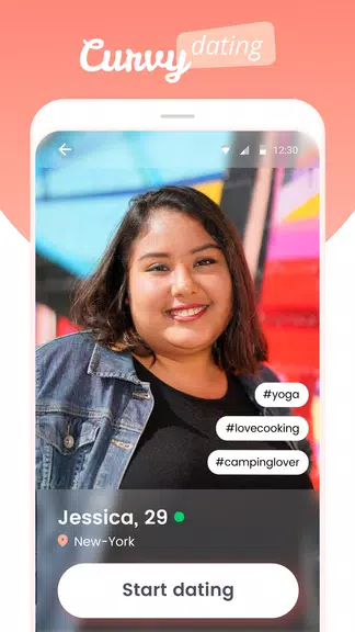 Curvy Singles Dating ဖန်သားပြင်ဓာတ်ပုံ 1