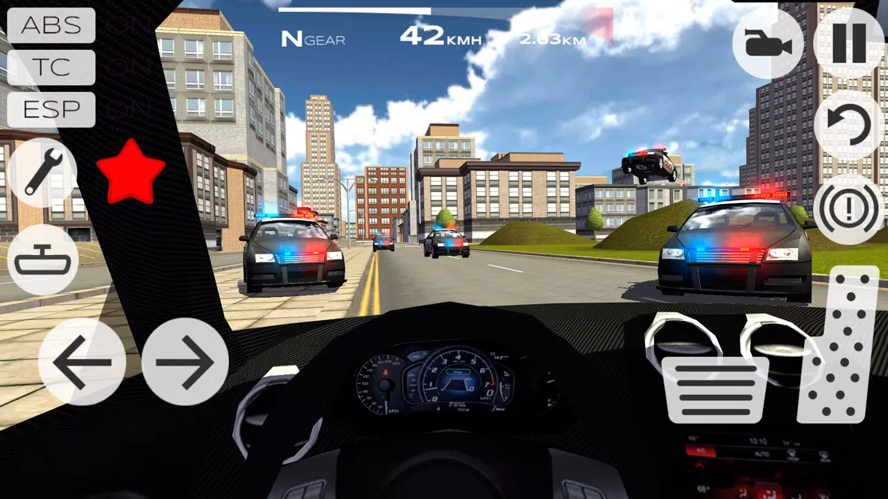 Extreme Car Driving Racing 3D應用截圖第2張