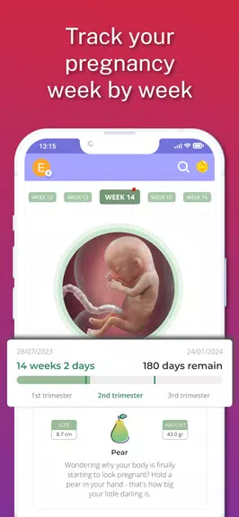 Schermata Momercy Pregnancy & Baby Care 3