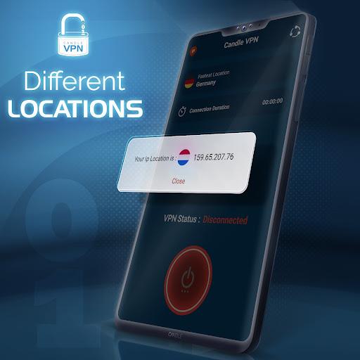 Candle VPN | فیلترشکن پرسرعت Tangkapan skrin 1