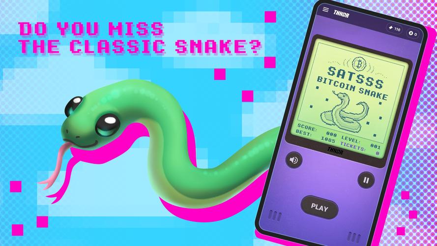 Bitcoin Snake Screenshot 1