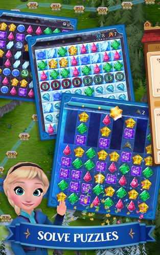 Disney Frozen Free Fall Games Captura de pantalla 1