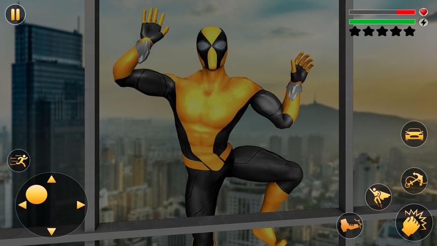 Flying superhero Crime battle Screenshot 4