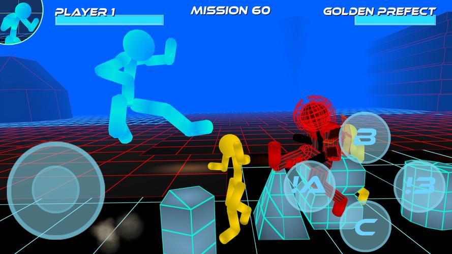 Stickman Neon Street Fighting應用截圖第3張