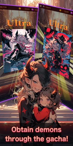 Idle RPG Night Raid Dungeon Captura de pantalla 2
