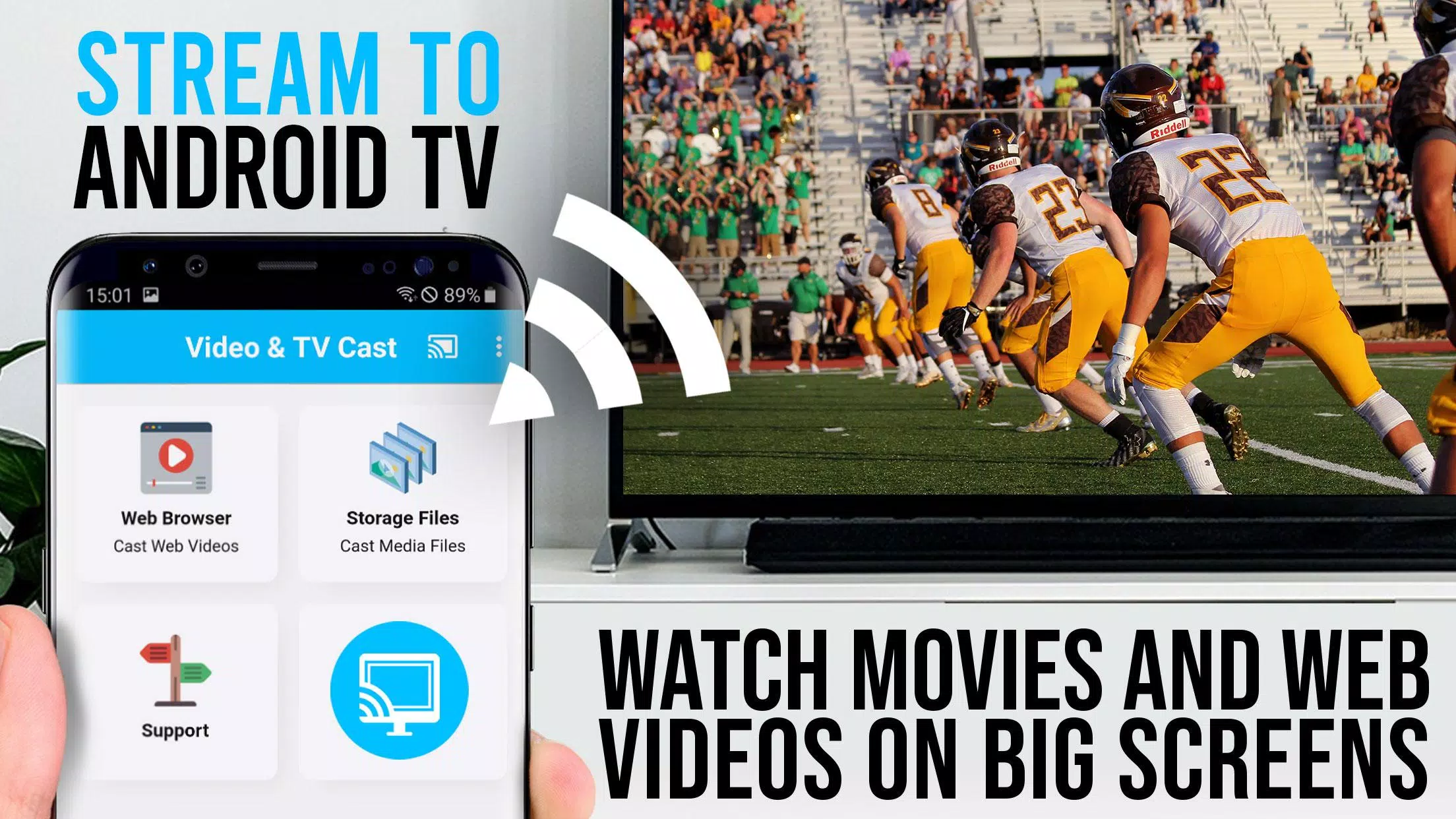 TV Cast for Android TV Captura de pantalla 3