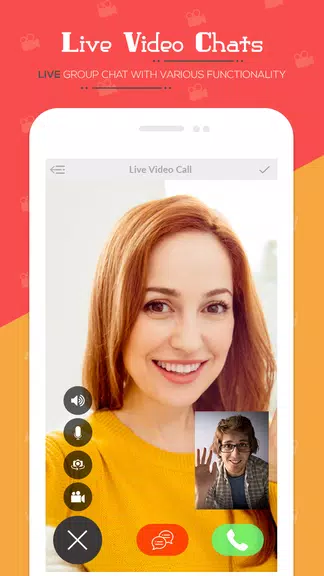 Schermata Live Video Chat - Random Video Call with Girls 3