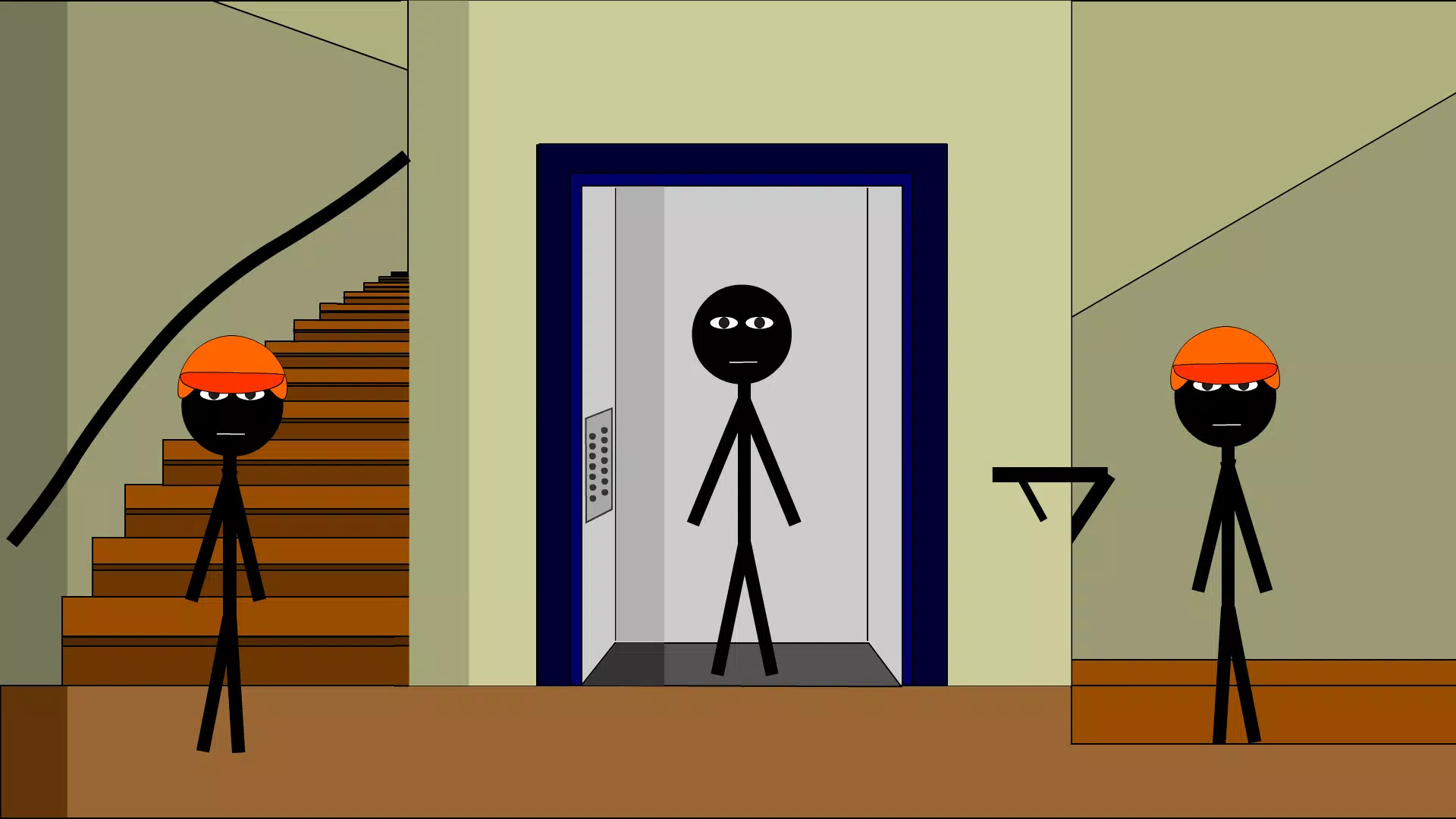 Stickman Escape Lift Screenshot 4