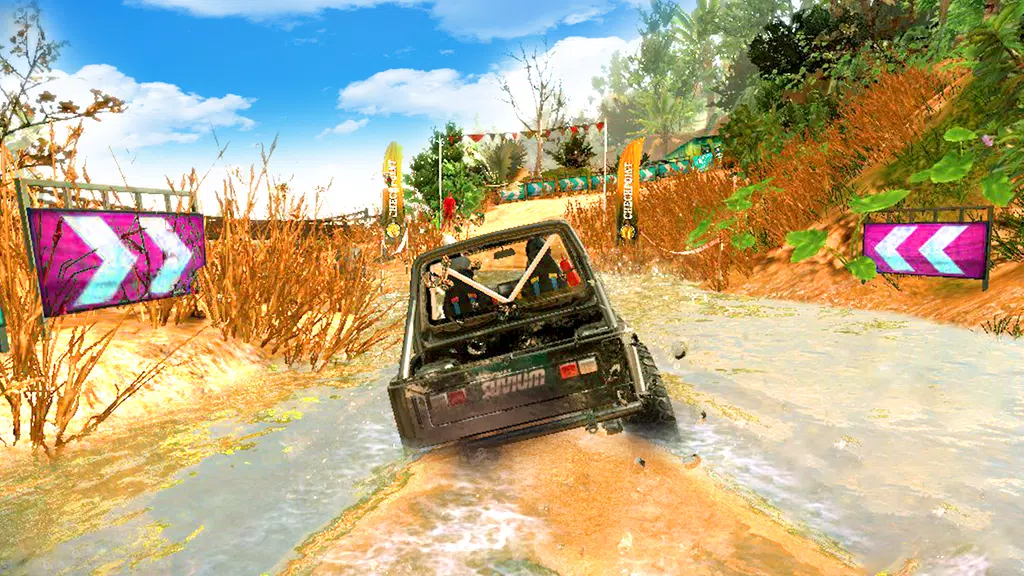4X4 Offroad SUV Driving Games 스크린샷 4