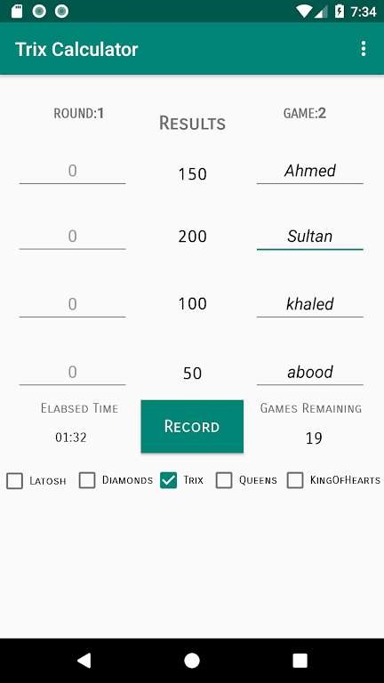 Trix Calculator Screenshot 4