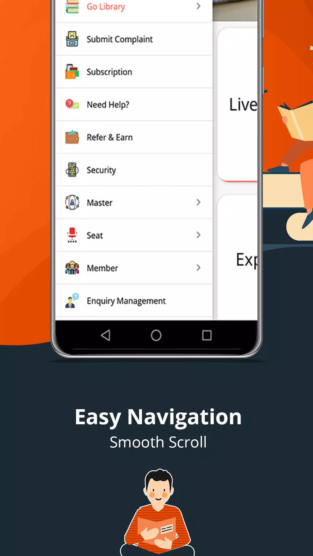 GoLibrary Library Manager App ဖန်သားပြင်ဓာတ်ပုံ 3