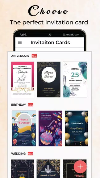 Invitation Card Maker & Ecards應用截圖第2張