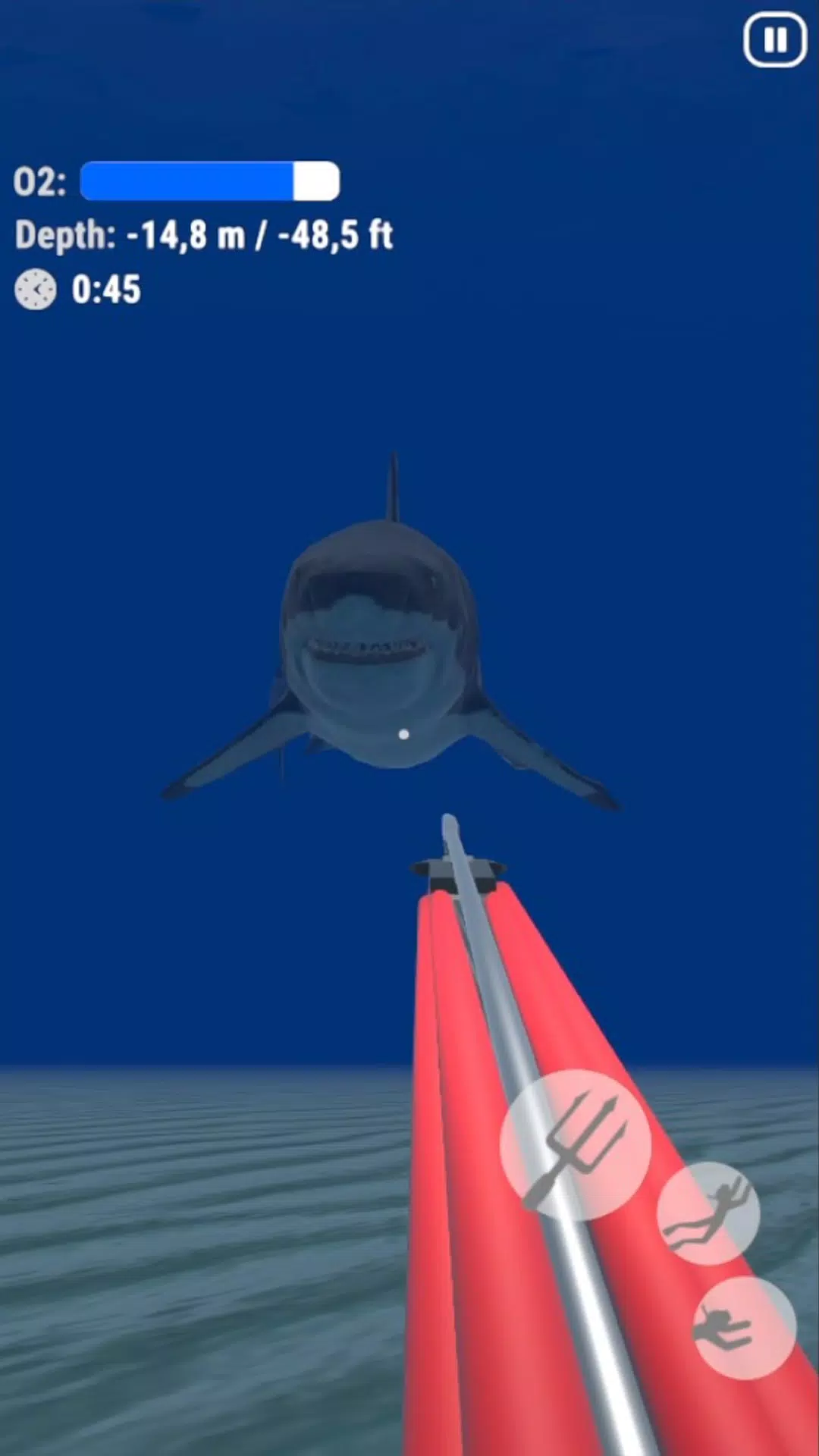 Spearfishing Shark Captura de tela 2