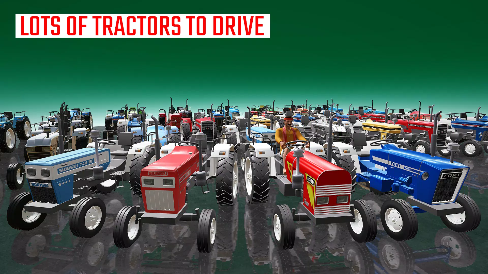 Indian Tractor PRO Simulation スクリーンショット 1