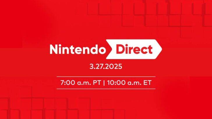 Nintendo Direct mars 2025 annoncé pour demain, changez 2 semaine directe après