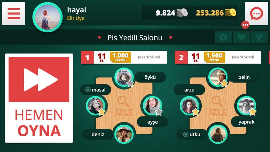 Pis Yedili Online Captura de tela 4