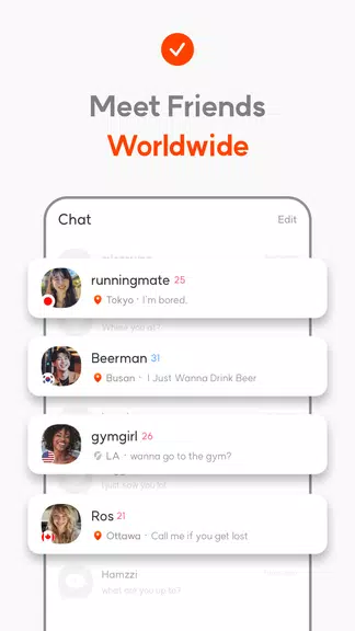 DaTalk: Chat, Make Friends Captura de pantalla 4