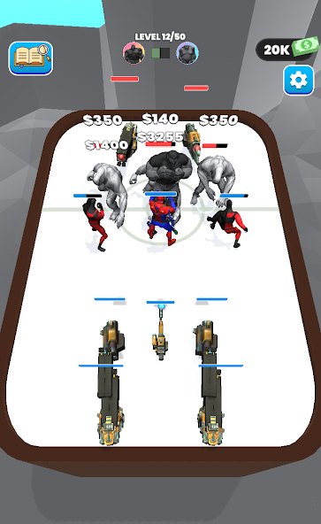 Merge Master Superhero Battle Mod 스크린샷 2