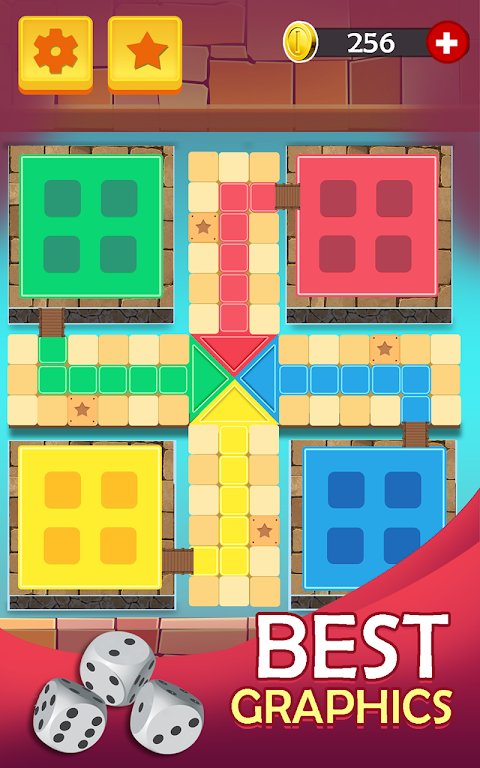 Ludo Fun: Free Family Dice Game Zrzut ekranu 1