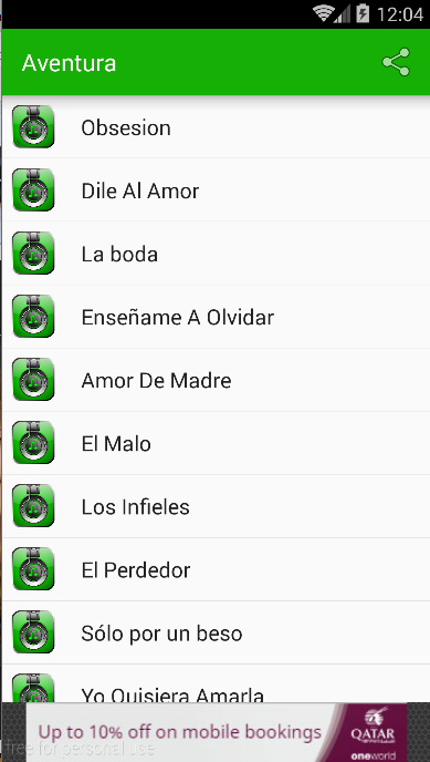 Aventura - Dile Al Amor Tangkapan skrin 2