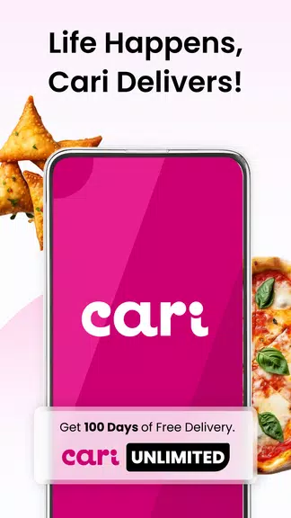 Cari: The best food delivered应用截图第1张