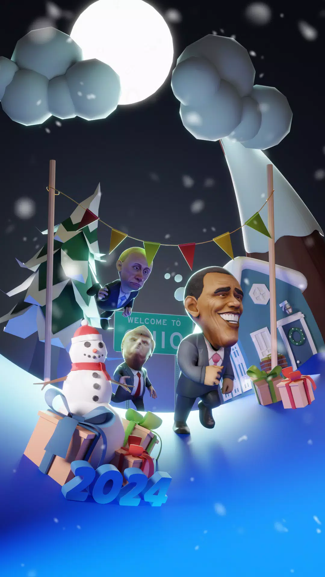Obama Run!應用截圖第1張