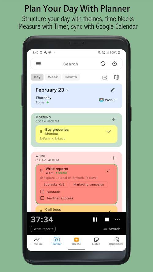 Schermata Journal it! - Bullet, Planner 2