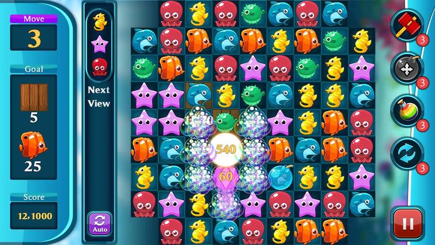 Ocean Match Puzzle 스크린샷 3