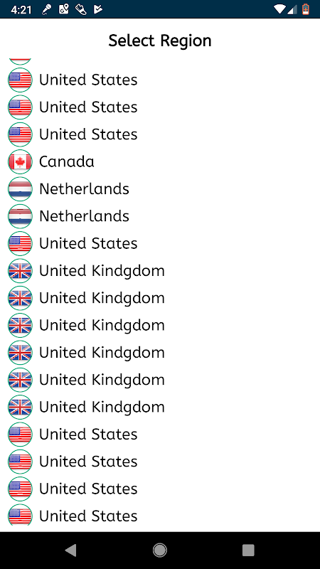 Delta VPN : Secure VPN Proxy : VPN UK, IRAN, USA スクリーンショット 2