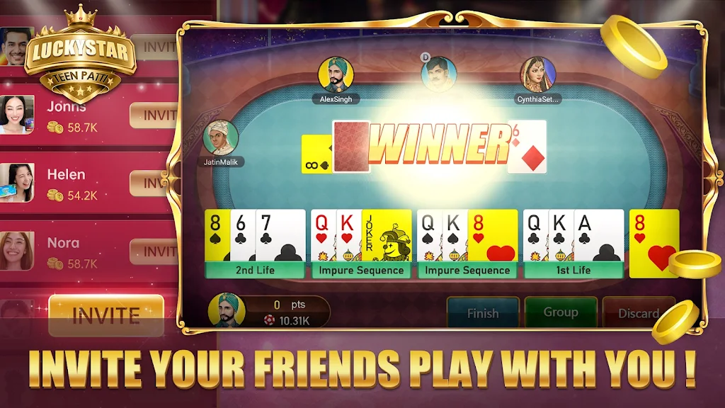 TeenPatti LuckyStar स्क्रीनशॉट 2