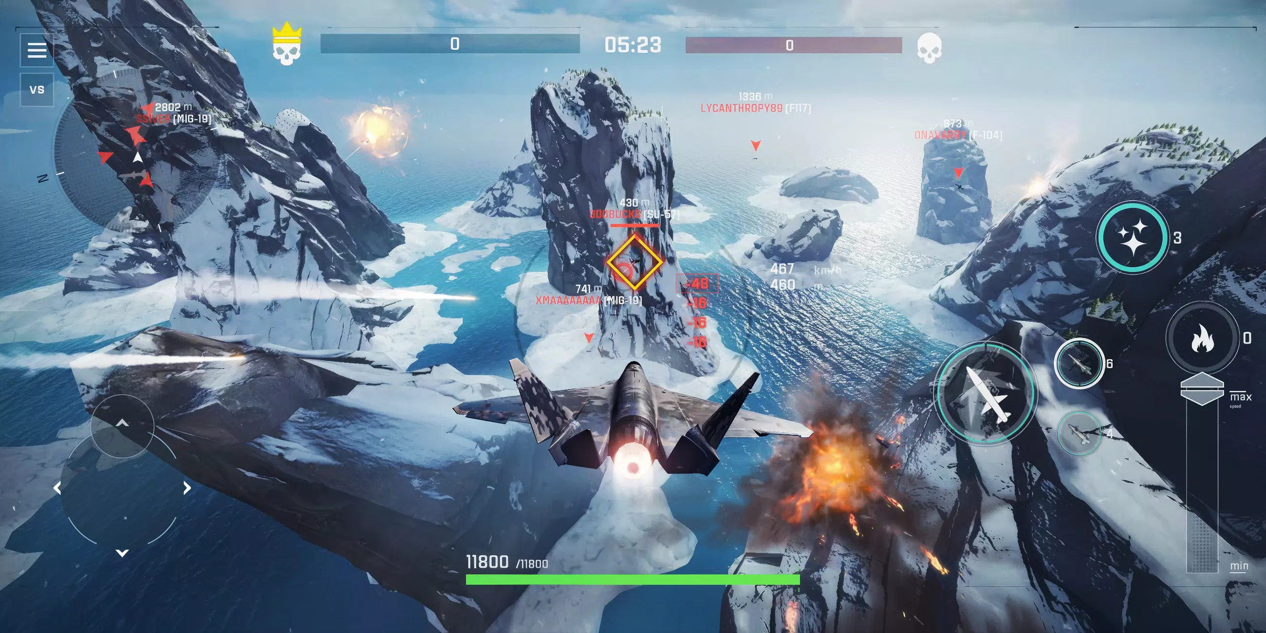 Sky Combat 2 スクリーンショット 3