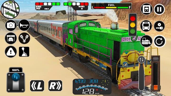 Indian Train Racing Games Schermafbeelding 4