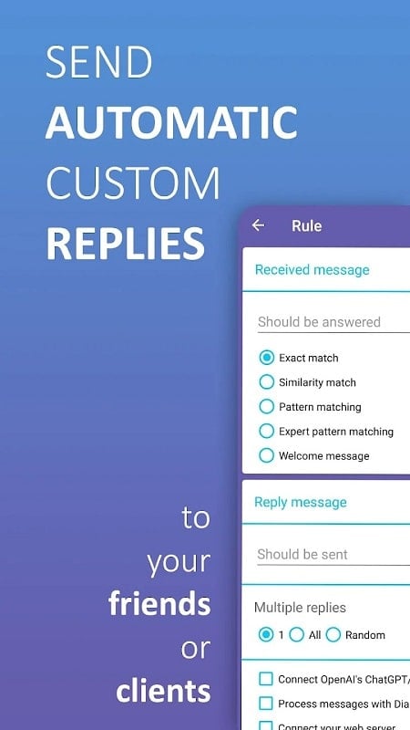 AutoResponder for VB Captura de pantalla 1