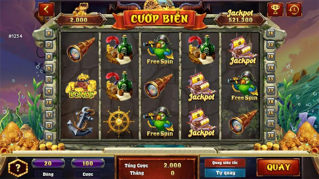 Bắn Cá Rồng - Bắn Cá Slot Ekran Görüntüsü 2