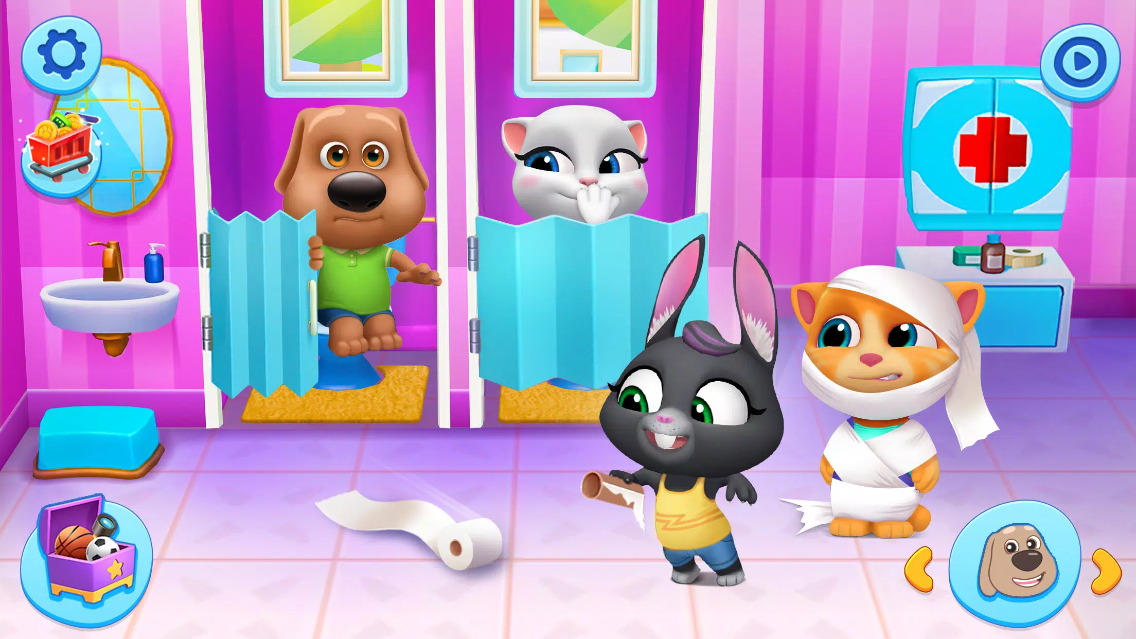 My Talking Tom Friends 스크린샷 2