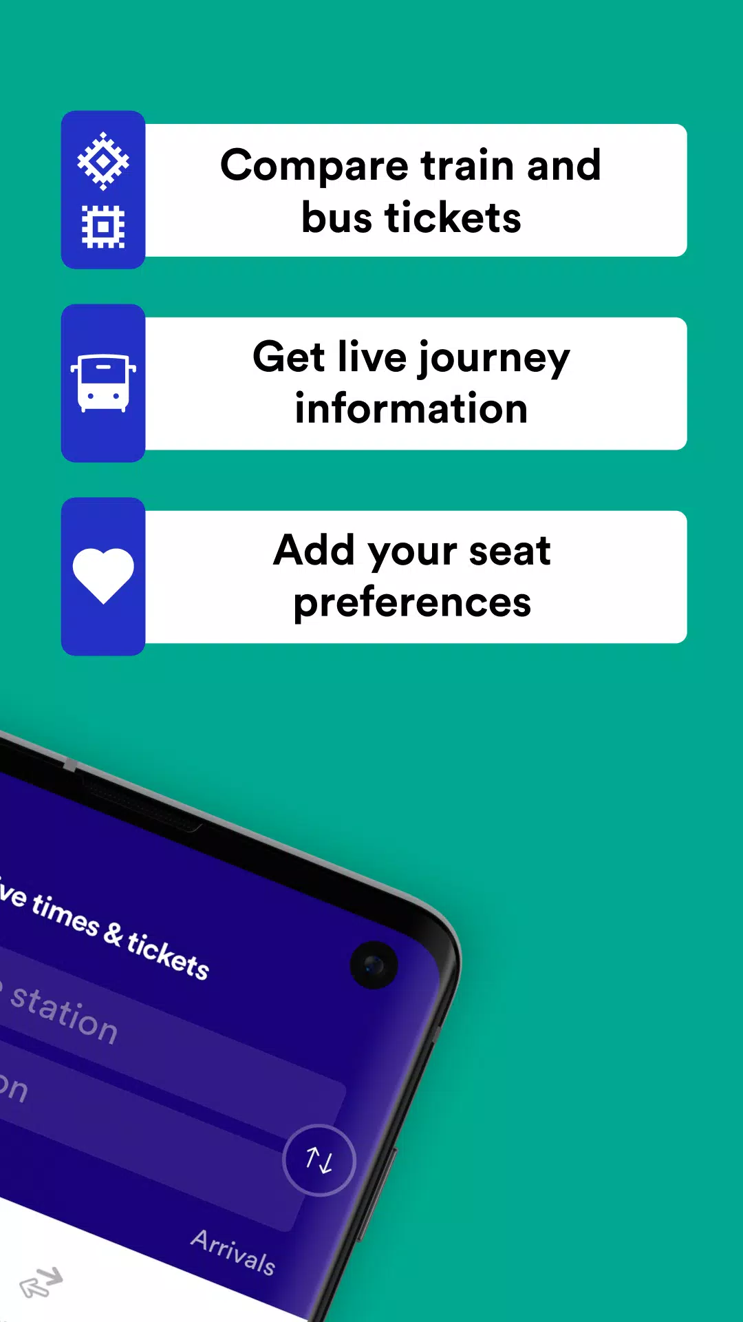 Trainline: Train travel Europe 스크린샷 2